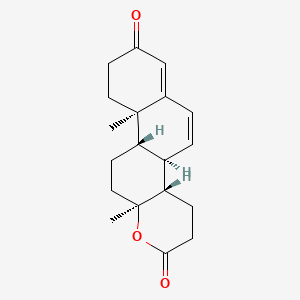 molecular formula C19H24O3 B1198333 D-Homo-17a-oxaandrosta-4,6-diene-3,17-dione CAS No. 6875-22-5