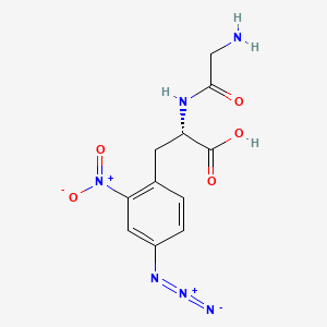 Glycyl-4-azido-2-nitro-phenylalanine