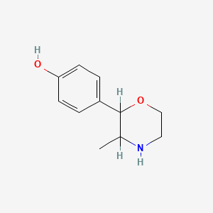 4-(3-Methyl-2-morpholinyl)phenol