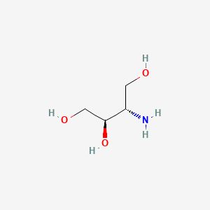 molecular formula C4H11NO3 B1198350 Threosaminitol CAS No. 62397-88-0