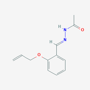 molecular formula C12H14N2O2 B11983501 N'-(2-(Allyloxy)benzylidene)acetohydrazide CAS No. 303086-59-1