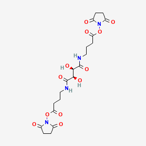 N,N'-Bis(3-succinimidyloxycarbonylpropyl)tartaramide