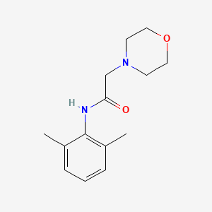 molecular formula C14H20N2O2 B1198385 Morlincain CAS No. 75549-83-6