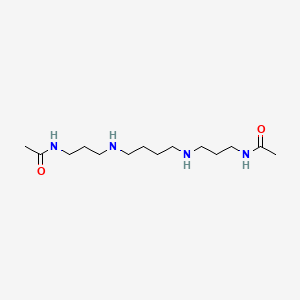 molecular formula C14H30N4O2 B1198396 N1,N12-Diacetylspermine CAS No. 61345-83-3