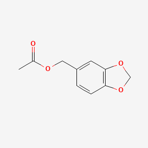 molecular formula C10H10O4 B1198404 Piperonyl acetate CAS No. 326-61-4
