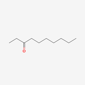 molecular formula C10H20O B1198406 3-癸酮 CAS No. 928-80-3