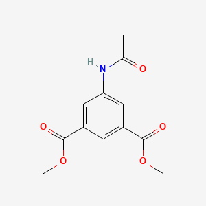 molecular formula C12H13NO5 B11984110 Dimethyl 5-(acetylamino)isophthalate 