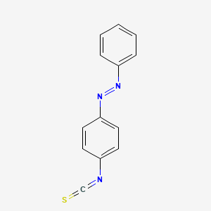 molecular formula C13H9N3S B1198414 4-Phenylazophenyl isothiocyanate CAS No. 7612-96-6