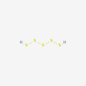 molecular formula H2S5 B1198444 五硫化物 