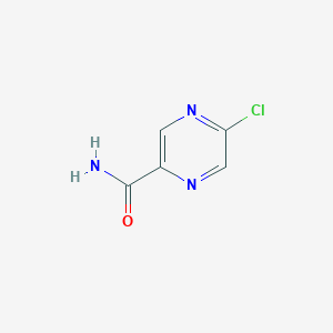 molecular formula C5H4ClN3O B1198457 5-Chloropyrazine-2-carboxamide CAS No. 21279-64-1