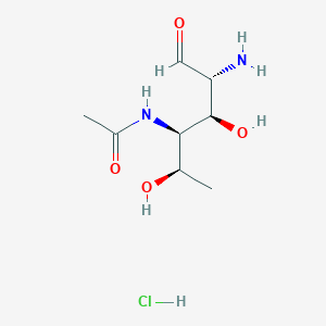 D-Glucose, 4-(acetylamino)-2-amino-2,4,6-trideoxy-, monohydrochloride