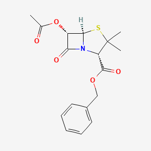 Benzyl 6-alpha-acetoxypenicillanate