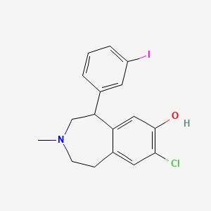 molecular formula C17H17ClINO B1198486 TISCH CAS No. 131567-14-1