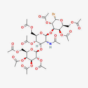 B1198499 Bromide mucin fragment CAS No. 92596-17-3