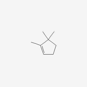 molecular formula C8H14 B1198520 1,5,5-Trimethylcyclopentene CAS No. 62184-83-2