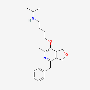 molecular formula C22H30N2O2 B1198522 巴鲁卡尼德 CAS No. 79784-22-8