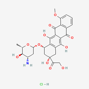 molecular formula C27H30ClNO11 B1198547 4'-epi-Adriamycin CAS No. 57819-80-4