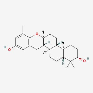 molecular formula C27H40O3 B1198550 Epitaondiol CAS No. 75598-52-6