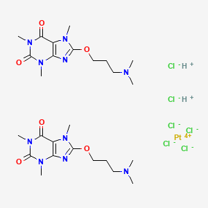 molecular formula C26H44Cl6N10O6Pt B1198552 Cofplaton CAS No. 80539-95-3