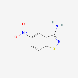 5-Nitrobenzo[d]isothiazol-3-amine