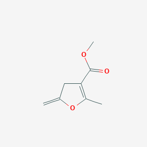 3-Furancarboxylicacid,4,5-dihydro-2-methyl-5-methylene-,methylester(9CI)