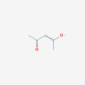 molecular formula C5H7O2- B1198563 Acetylacetonate 