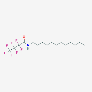 molecular formula C16H26F7NO B11985777 n-Dodecyl-2,2,3,3,4,4,4-heptafluorobutanamide CAS No. 2284-51-7