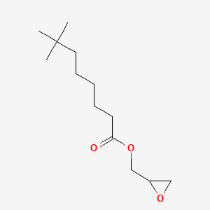 molecular formula C13H24O3 B1198594 oxiran-2-ylmethyl 7,7-dimethyloctanoate CAS No. 71206-09-2