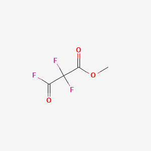 molecular formula C4H3F3O3 B1198596 Methyl 2,2,3-trifluoro-3-oxopropanoate CAS No. 69116-71-8