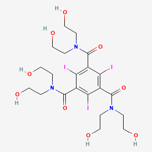 molecular formula C21H30I3N3O9 B1198601 Iosimide CAS No. 79211-10-2