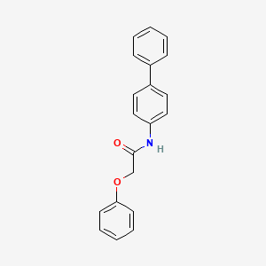 molecular formula C20H17NO2 B11986187 N-[1,1'-Biphenyl]-4-yl-2-phenoxyacetamide CAS No. 324073-84-9