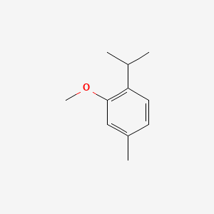 molecular formula C11H16O B1198627 Thymyl methyl ether CAS No. 1076-56-8