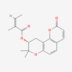molecular formula C19H20O5 B1198630 Selinidin 