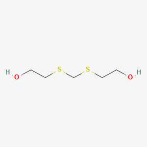 molecular formula C5H12O2S2 B1198633 Bis(2-hydroxyethylthio)methane CAS No. 44860-68-6