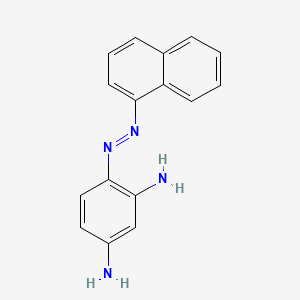 molecular formula C16H14N4 B1198649 Fat Brown RR CAS No. 6416-57-5