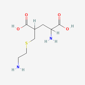 4-(((2-Aminoethyl)thio)methyl)glutamic acid