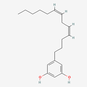 5-Trideca-4,7-dienyl-benzene-1,3-diol