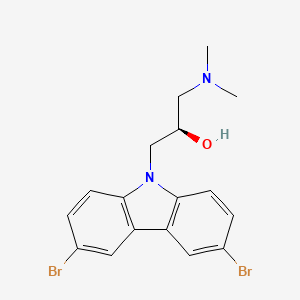 molecular formula C17H18Br2N2O B1198682 Clathrin-IN-4 