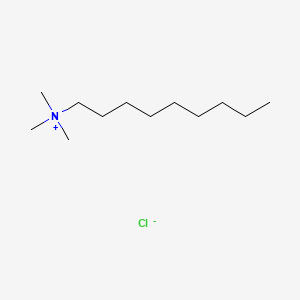 molecular formula C12H28ClN B1198690 Nonyltrimethylammonium chloride CAS No. 58828-83-4