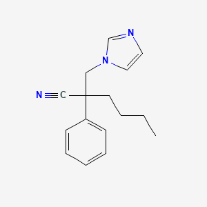 molecular formula C16H19N3 B1198691 Fenapanil CAS No. 61019-78-1