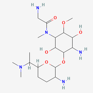 molecular formula C19H39N5O6 B1198692 6'-DN-Mfa CAS No. 71657-35-7
