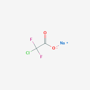molecular formula C2ClF2NaO2 B119871 氯二氟乙酸钠 CAS No. 1895-39-2