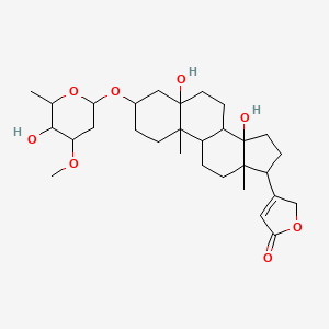 molecular formula C30H46O8 B1198714 Periplocymarin CAS No. 514-44-3