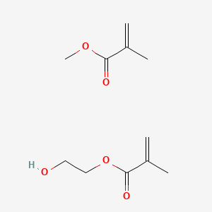 2-Propenoic acid, 2-methyl-, 2-hydroxyethyl ester, polymer with methyl 2-methyl-2-propenoate
