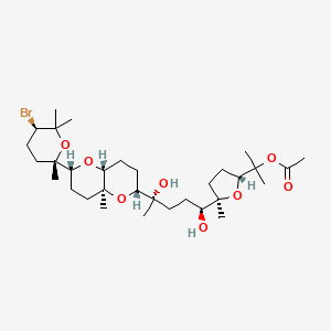 molecular formula C32H55BrO8 B1198722 Thyrsiferyl 23-acetate CAS No. 96304-95-9