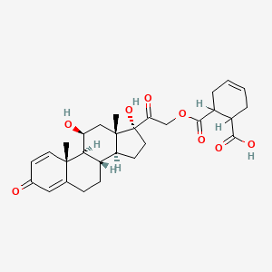 molecular formula C29H36O8 B1198730 Einecs 222-058-8 CAS No. 3331-71-3