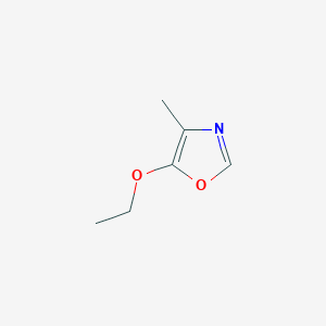 molecular formula C6H9NO2 B119874 5-乙氧基-4-甲基恶唑 CAS No. 5006-20-2