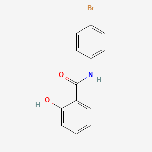 molecular formula C13H10BrNO2 B1198741 4'-溴水杨酰苯胺 CAS No. 2627-77-2