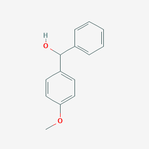 molecular formula C14H14O2 B119875 (4-Methoxyphenyl)(phenyl)methanol CAS No. 720-44-5