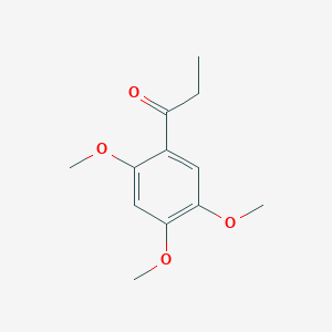 molecular formula C12H16O4 B1198754 1-(2,4,5-Trimethoxyphenyl)propan-1-one CAS No. 3904-18-5